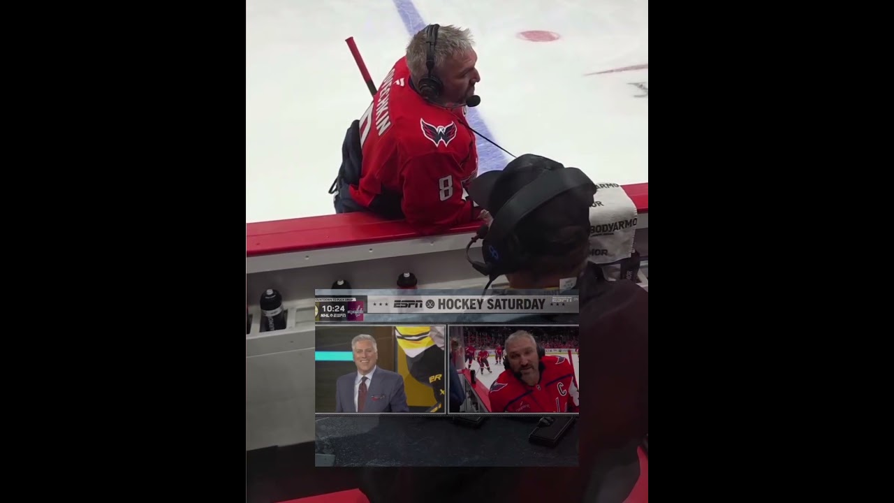 Интервью с двух ракурсов 14.03.26 #ovi #ovechkin #ovigr8 #александровечкин