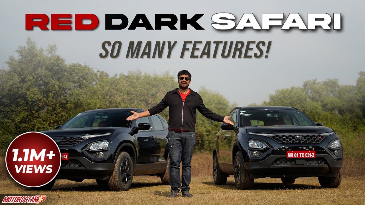 New Tata Safari 2023 - the RedDark is here!
