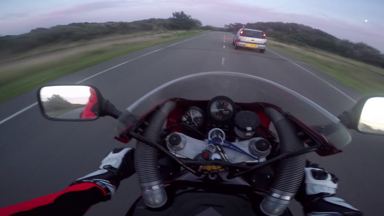 Kawasaki ZXR 400 | Gopro hero 4 black | Zoom H1n