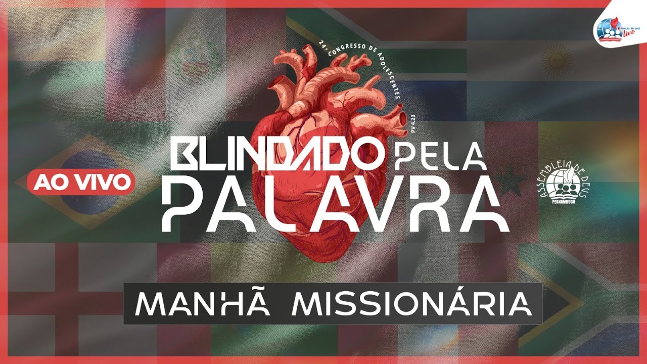 AO VIVO - MANHÃ MISSIONÁRIA - 24º CONGRESSO DE ADOLESCENTES - 01/02/26 | IEADPE  - REDE BRASIL