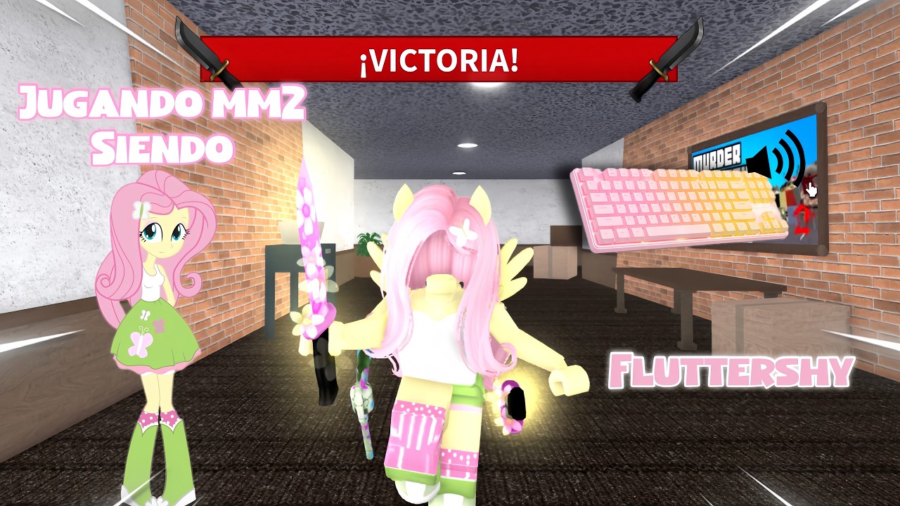 MURDER MYSTERY 2 PERO SOY FLUTTERSHY + GAMEPLAY (KEYBOARD ASMR)| It’s Pato