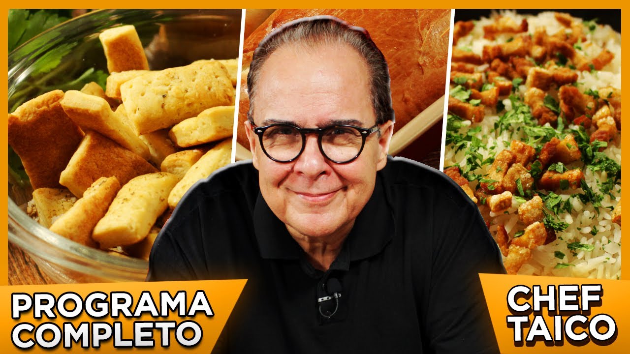 Lembranças com Água na Boca - Panceta Pururuca / Arroz Caipira / Salgadinho Crocante - Chef Taico