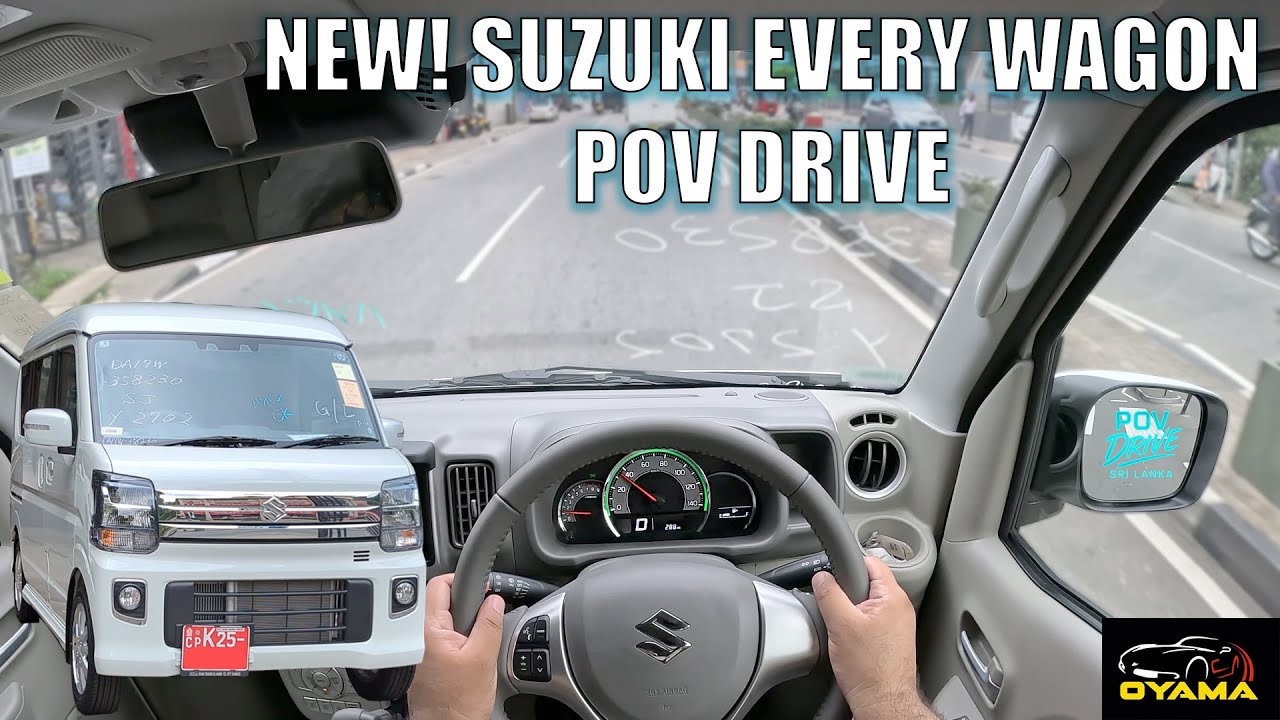 NEW! 2025 Suzuki Every Wagon Review and POV Drive (Oyama Trading)