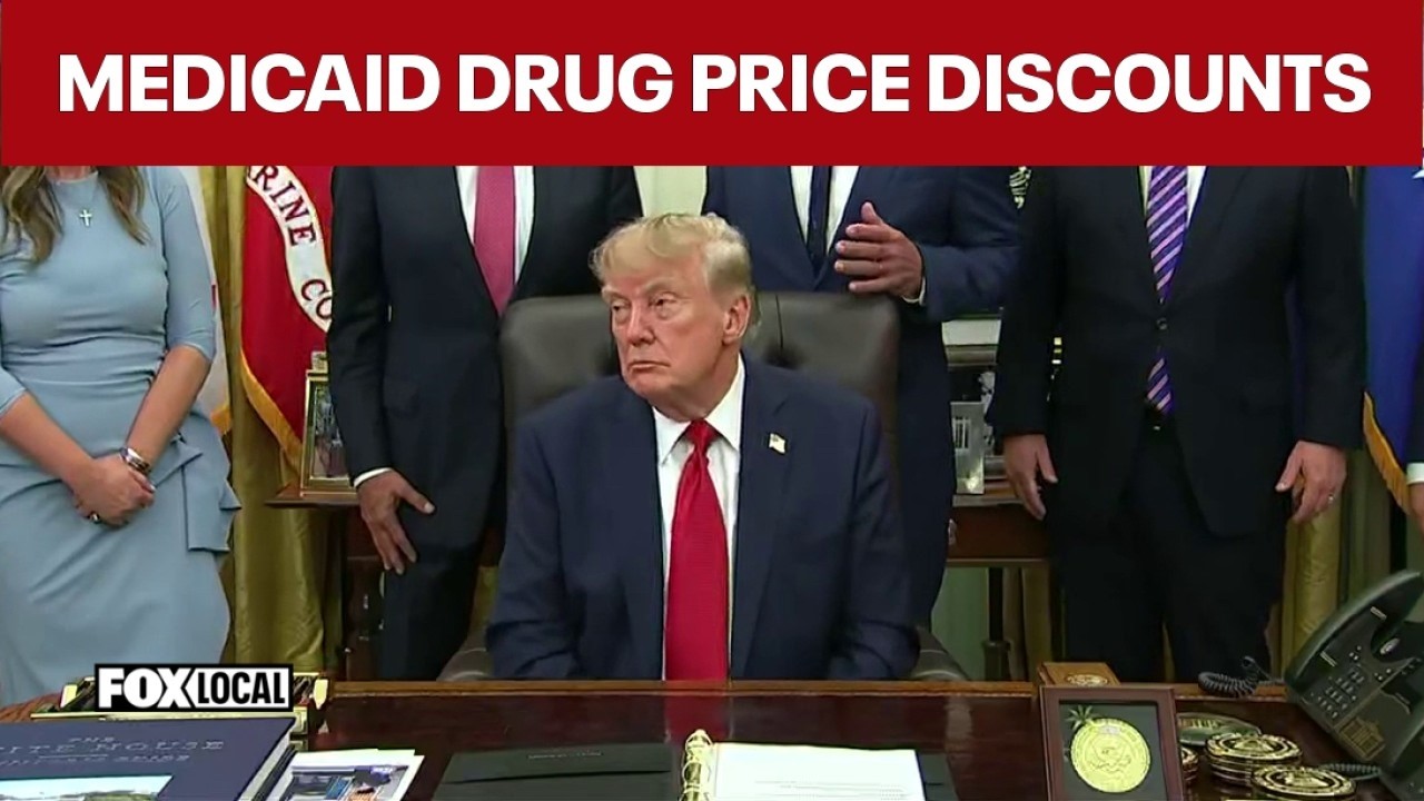 FULL: President Trump announces Medicaid drug price discounts