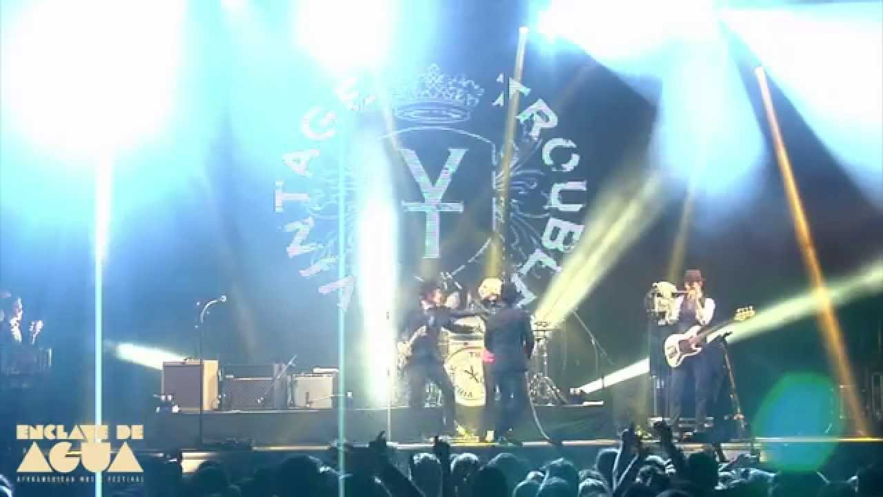 FESTIVAL ENCLAVE DE AGUA 2014-VINTAGE TROUBLE feat. AURORA GARCIA 