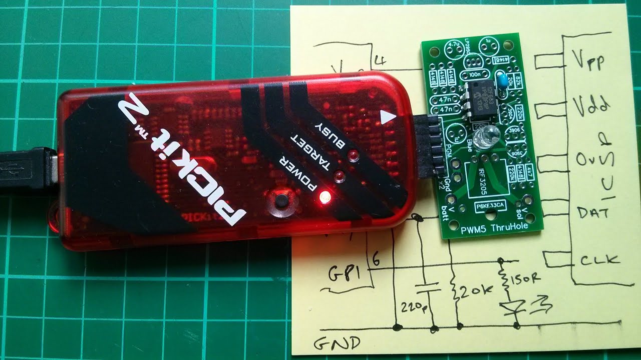 Microchip PIC — проблемы внутрисхемного последовательного программирования