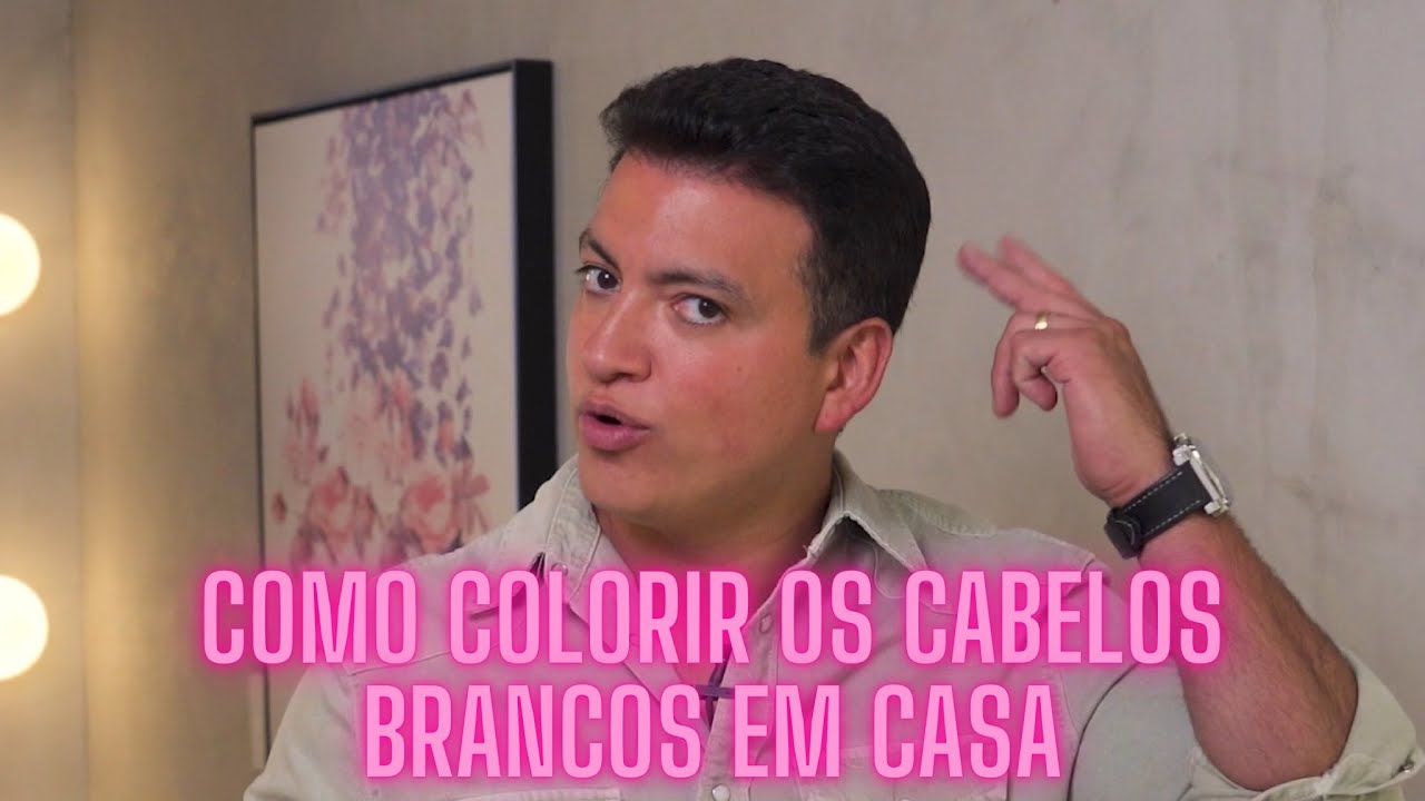 COMO COLORIR OS CABELOS BRANCOS EM CASA