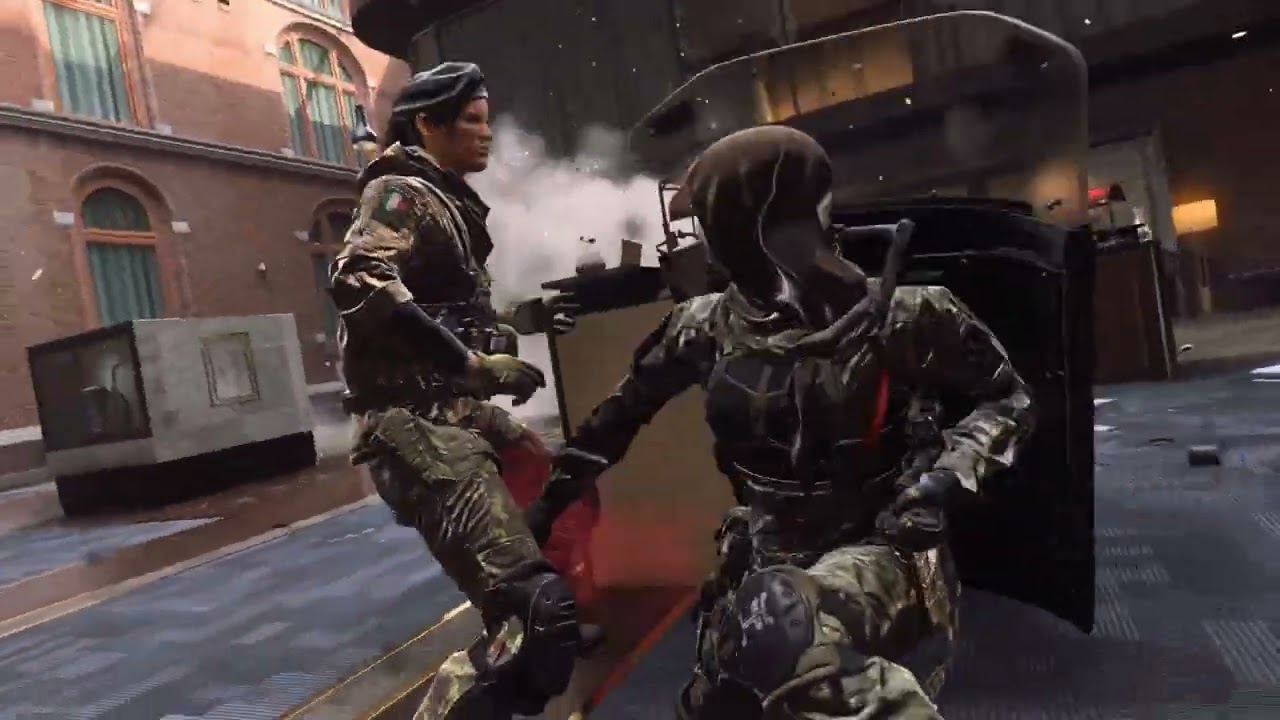 COD MW2 RIOT SHIELD NERD RAGE