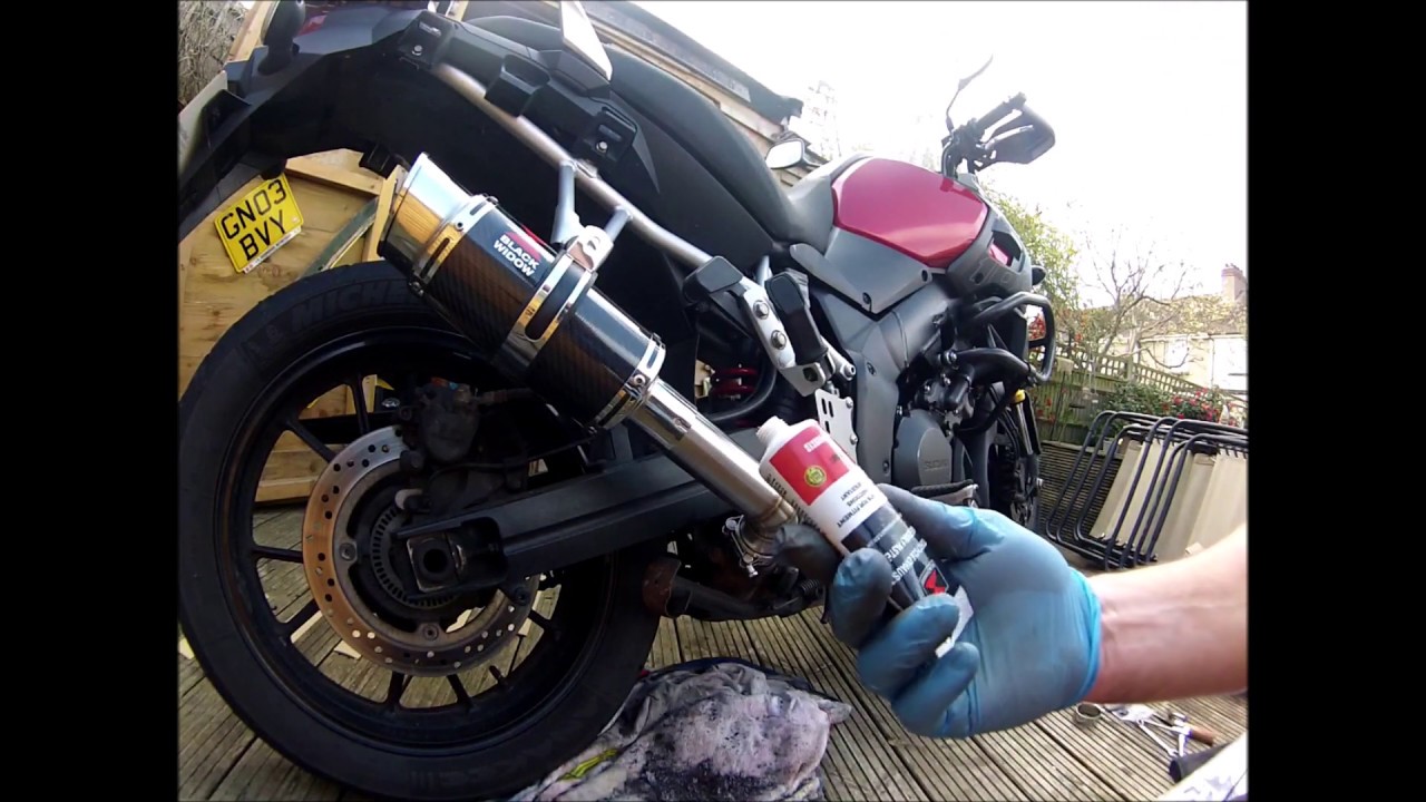 Suzuki V Strom 1000 Black Widow Exhaust