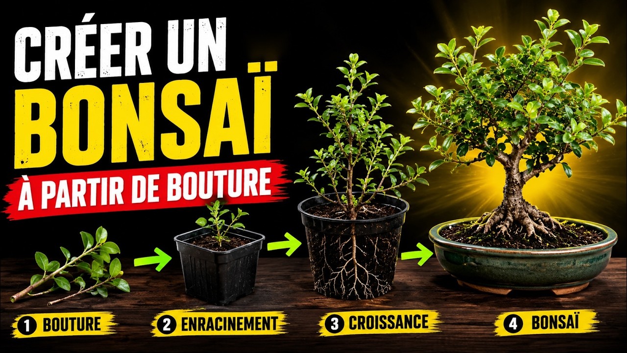 СОЗДАЙТЕ БОНСАЙ С НАРЕЗКОЙ 🌱 NEJIKAN BONSAI 🌱