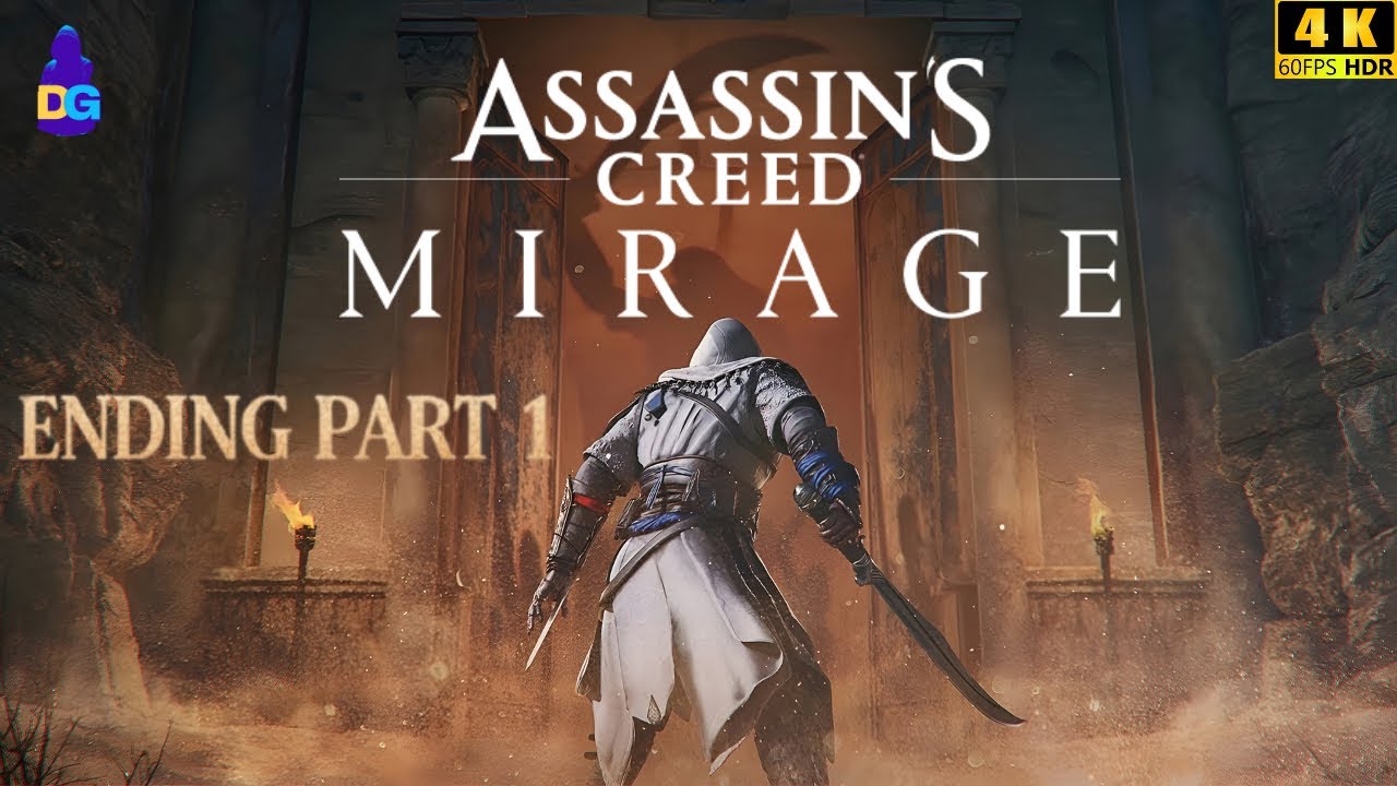 Assassin's Creed Mirage - PS5 Ending Part 1 [4K60 FPS HDR]