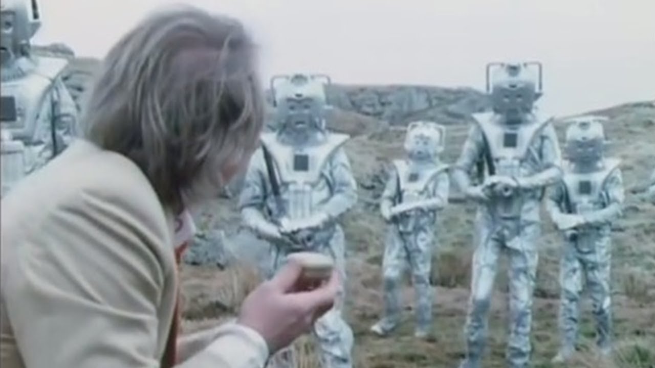 Cybermen Ambush The Doctor & Master | Doctor Who Classic | BBC Studios