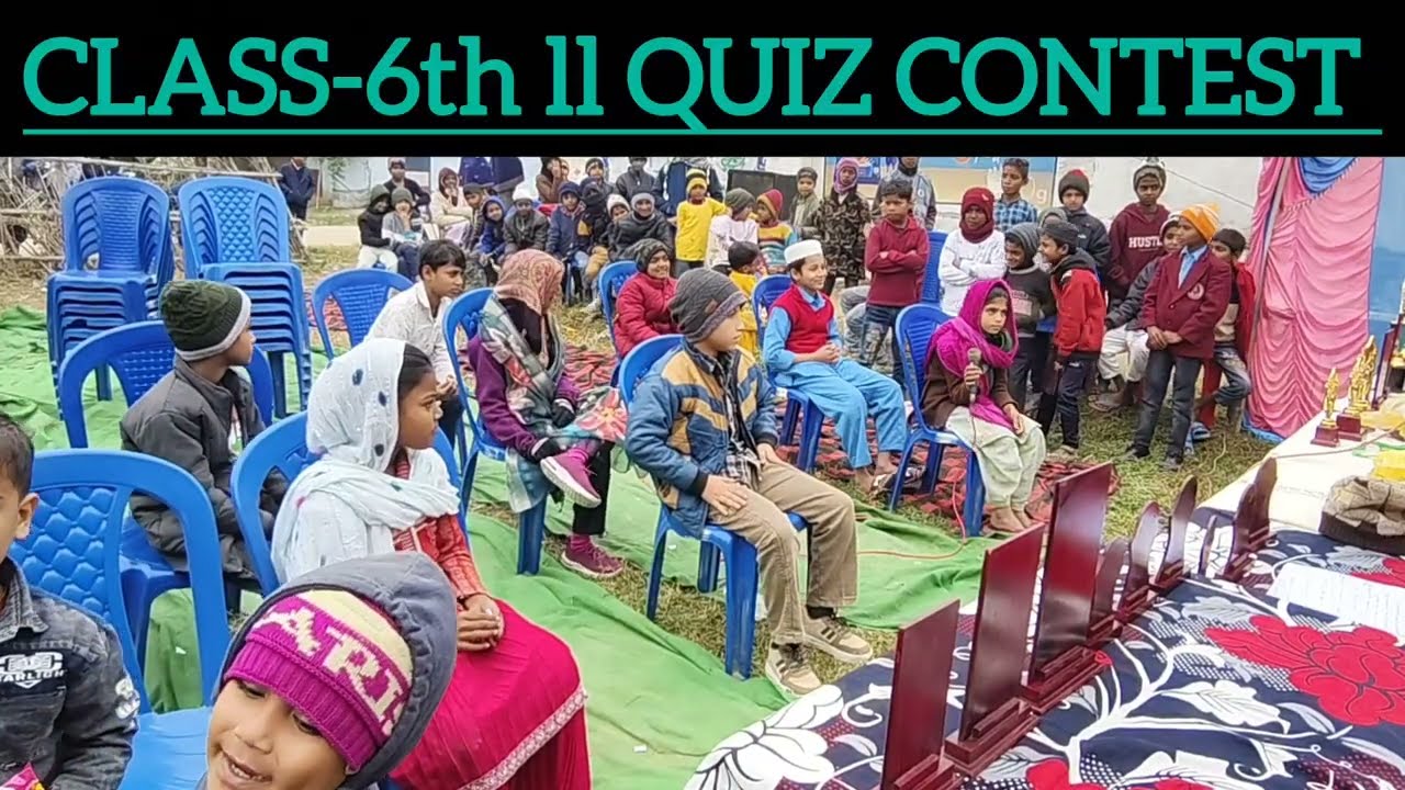Class-6th ll QUIZ CONTEST #contest #raziacademy #education #motivation 
