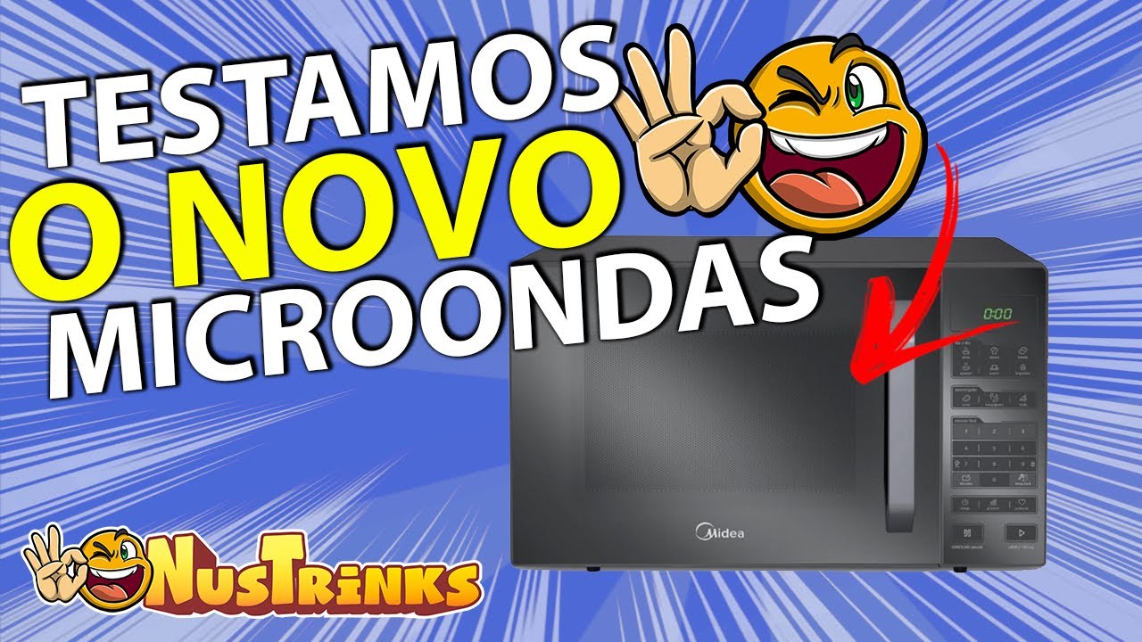 👌😉 Micro-ondas Midea 35 LITROS Vale a Pena? Unboxing e Análise MXSA35S 35L