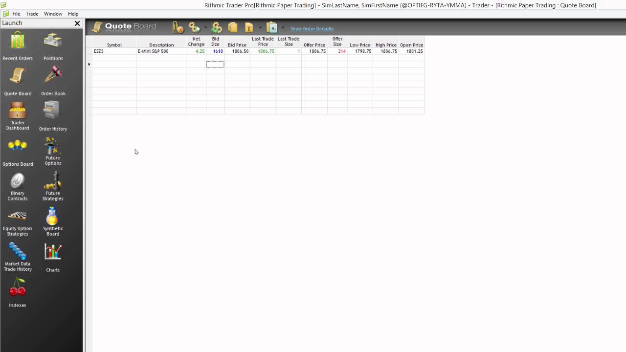Торговля напрямую из Excel