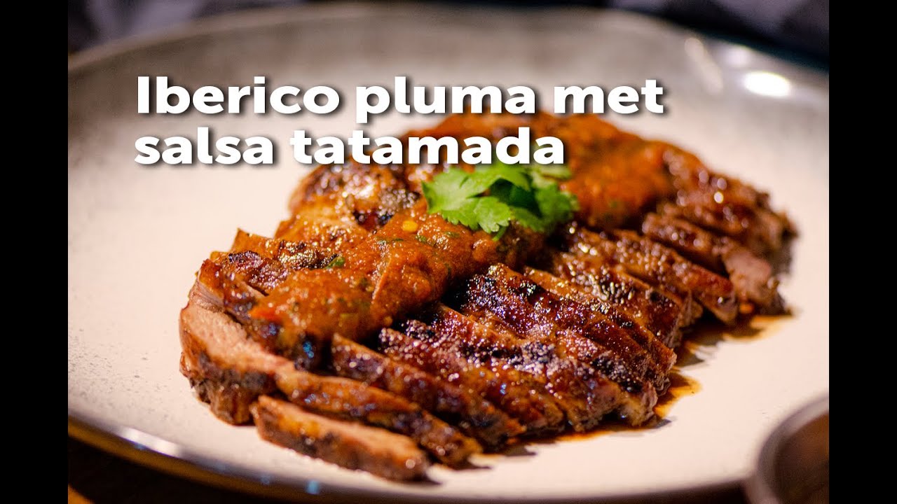 Iberico pluma met salsa tatamada | Fire&Food TV BBQ-videos