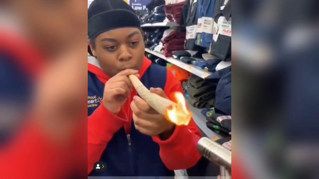 WALMART SMOKING WEED AND BONG RIPS FACE MASK - KALIBUDS WEED RIPS RAW BLUNT CHALLENGE PLUS SMOKERS