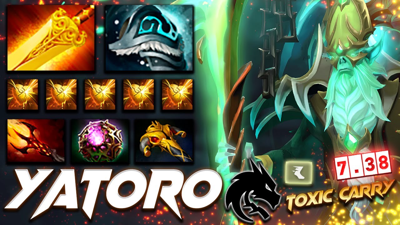 Yatoro Necrophos Toxic Carry - Dota 2 Pro Gameplay [Watch & Learn]