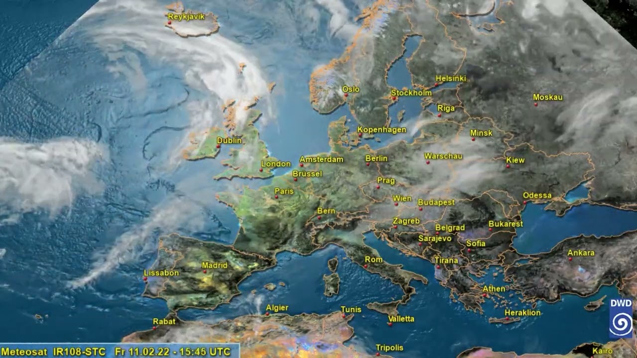 Satellitenfilm Februar 2022