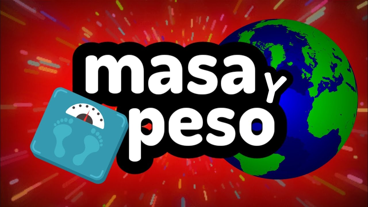 Diferencias entre MASA y  PESO ⚡r&aacute;pido y f&aacute;cil