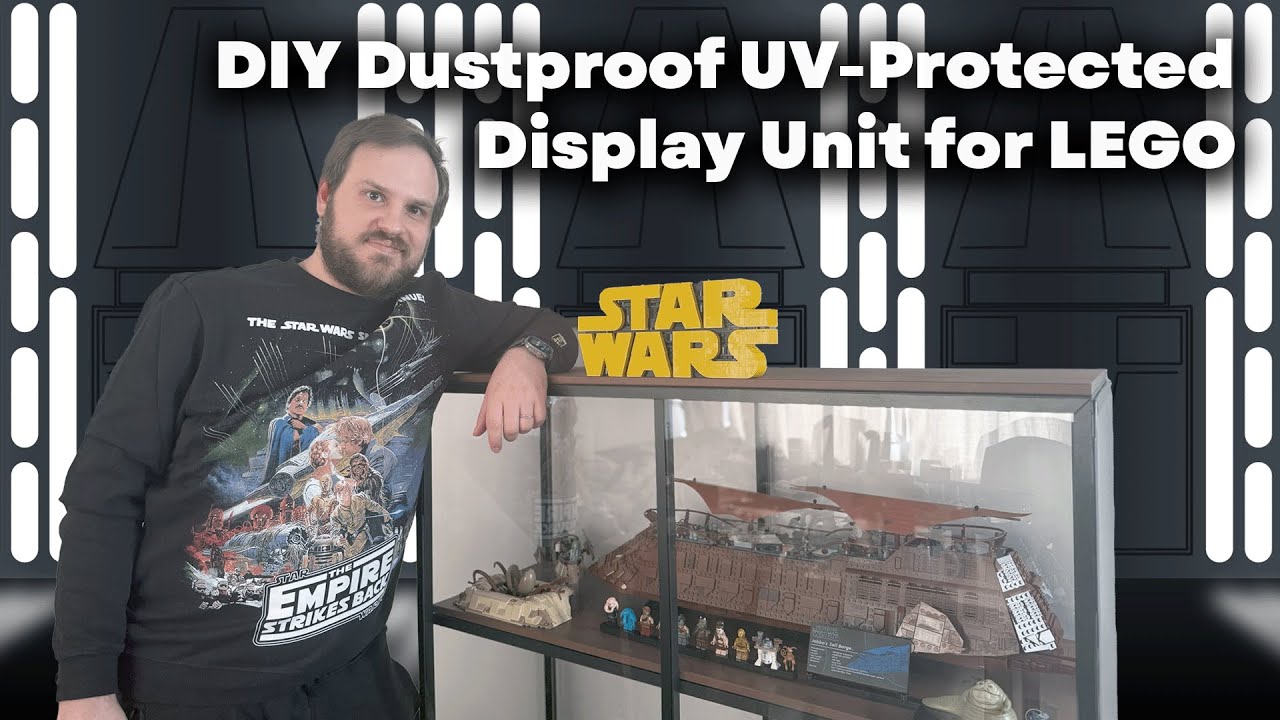 DIY Display Shelves for LEGO Collection