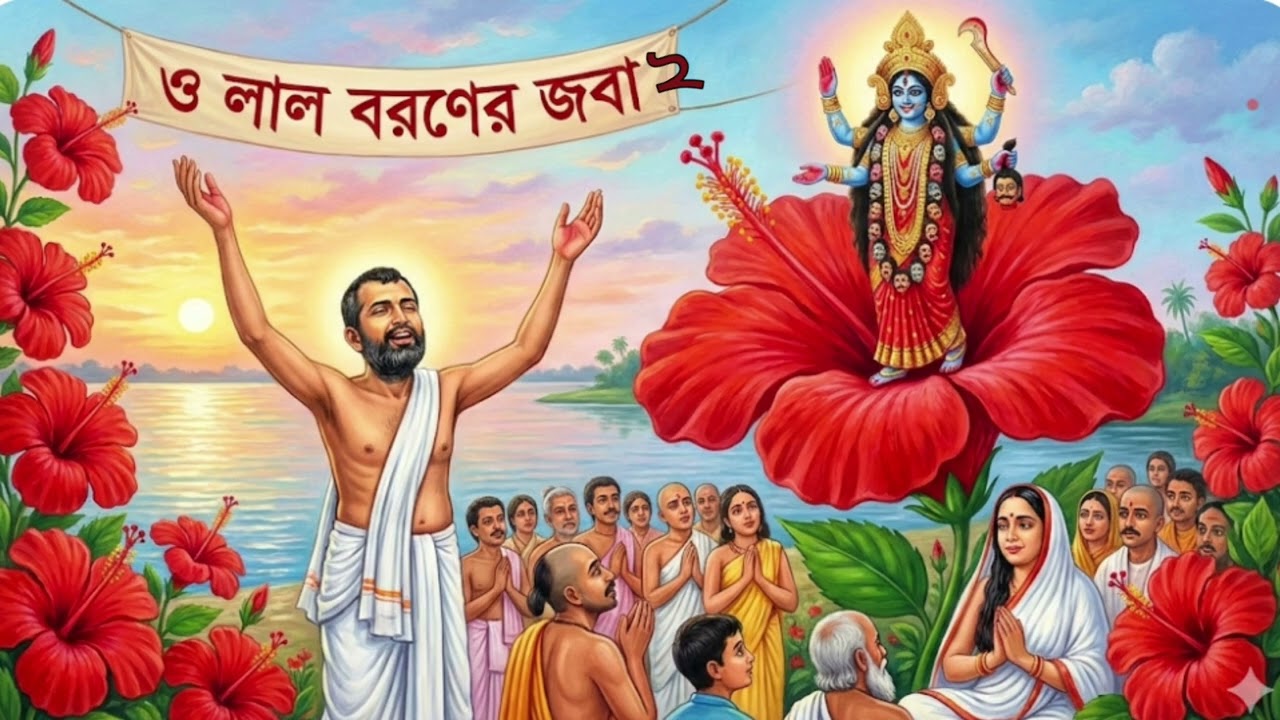 O Lal Boroner Jaba।। ও লাল বরণের জবা।। Shyamasangit।। Lyrics : Jhutan Shil।।