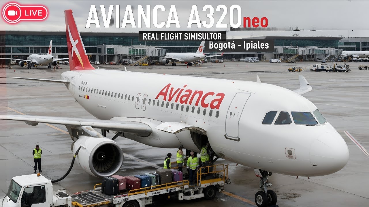¿Podré aterrizar en Ipiales? ✈️ Avianca A320neo en Real Flight Simulator
