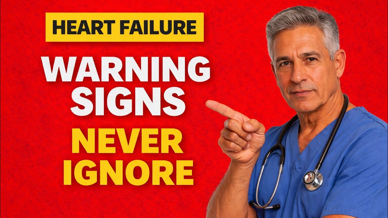How Heart Failure Happens (Warning Signs You Must Never Ignore)#heart 