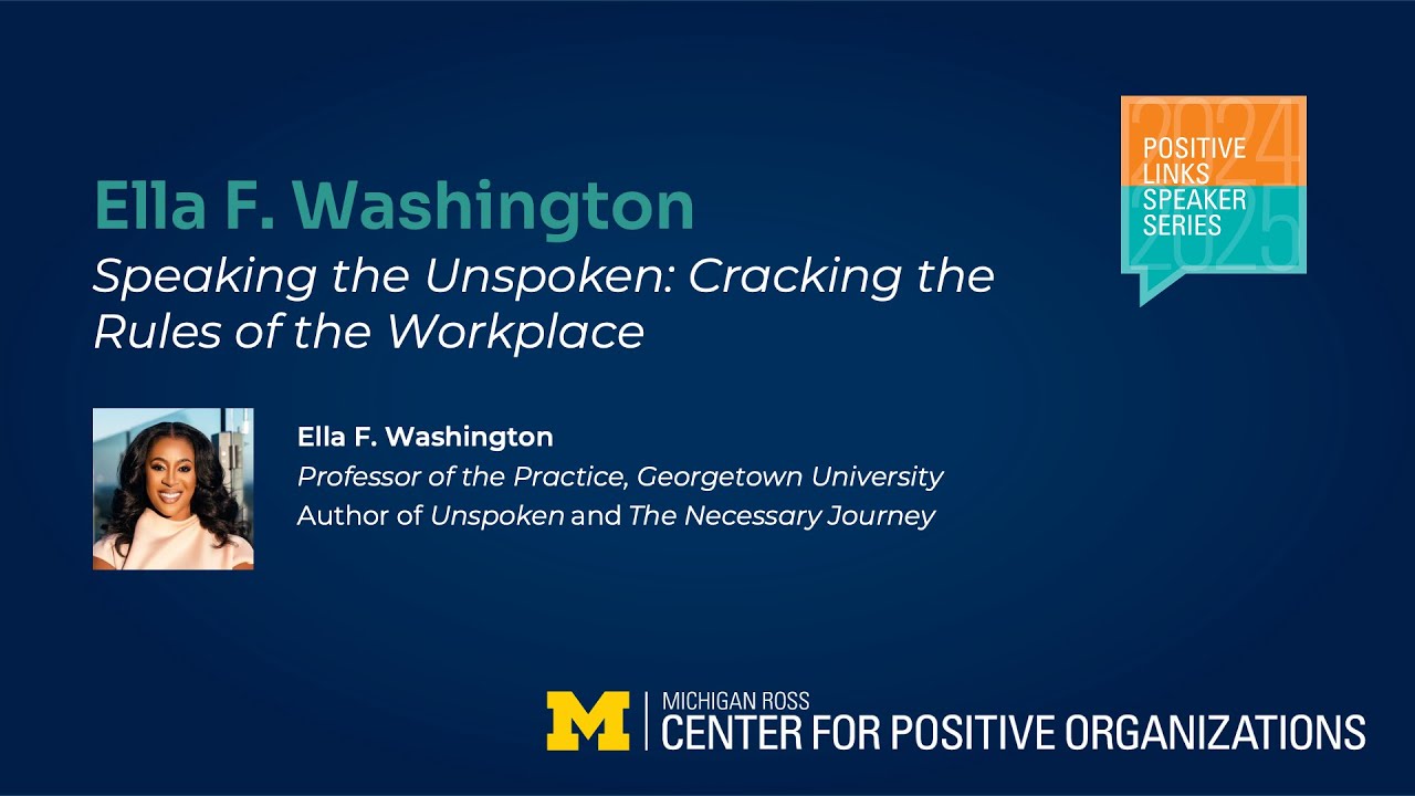 Speaking the Unspoken: Cracking the Rules of the Workplace