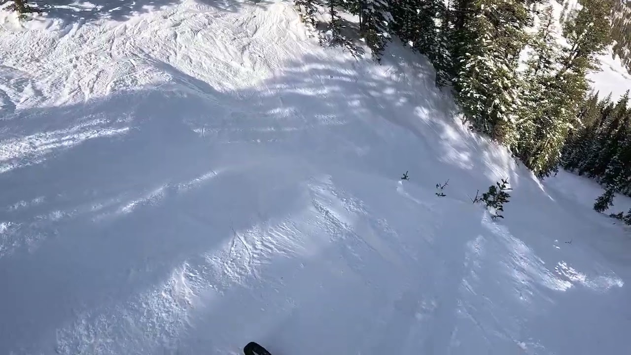 Corner Chute @ Solitude (2026-02-22, 1st run)