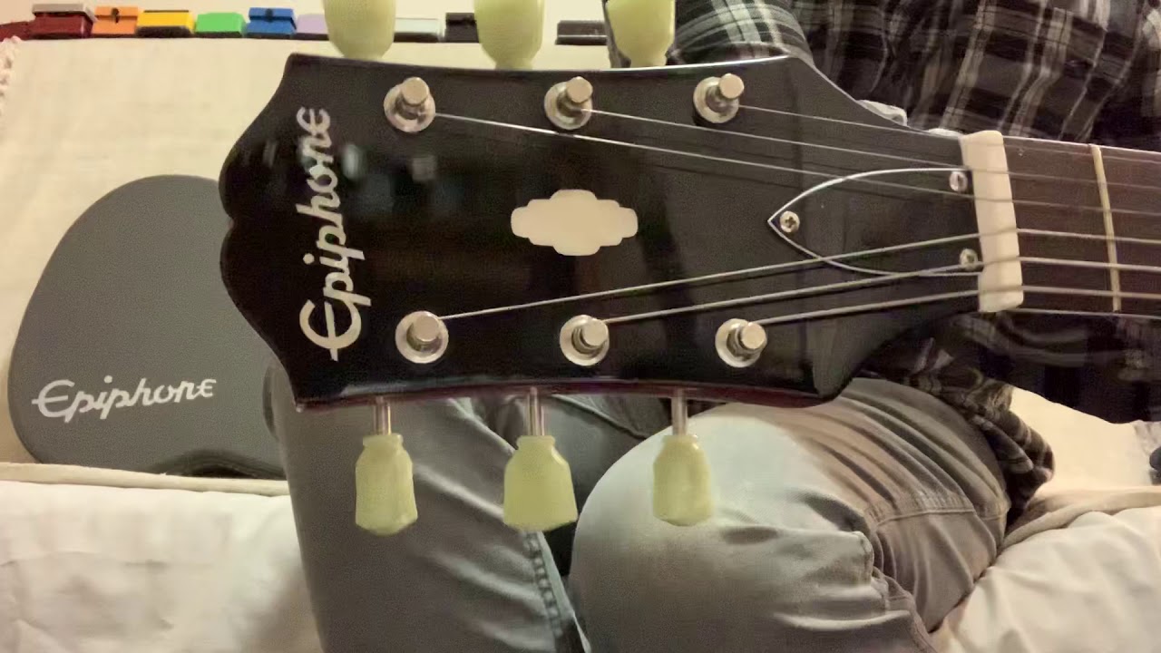 2012 Epiphone Crestwood Custom SB332 50th Anniversary Electric Guitar Tremotone Tremolo