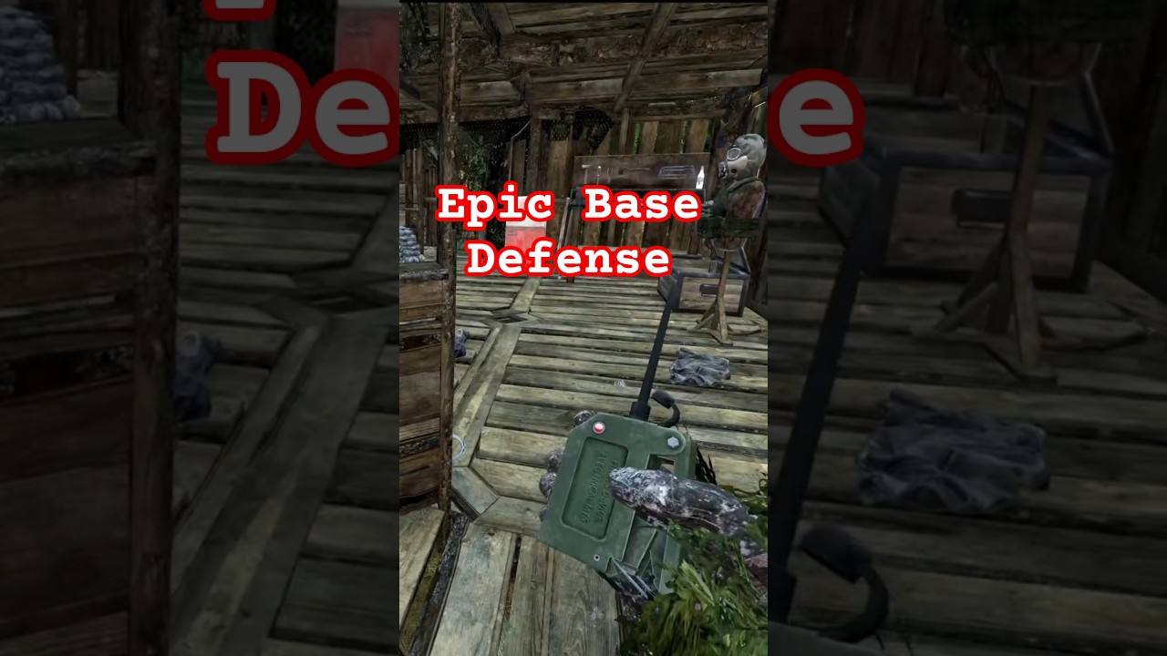 Epic Base Defense in DayZ #dayz #dayzstandalone