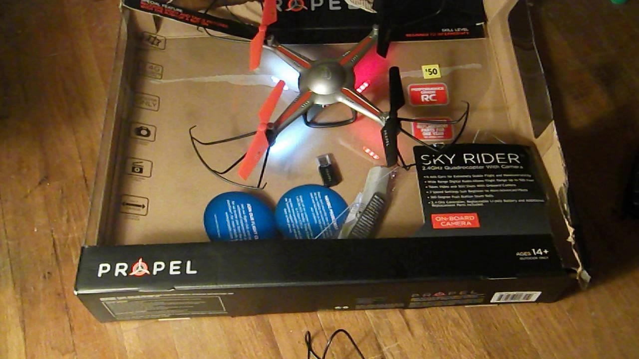 Propel Sky Rider Drone Review and Sky Rider Video Footage