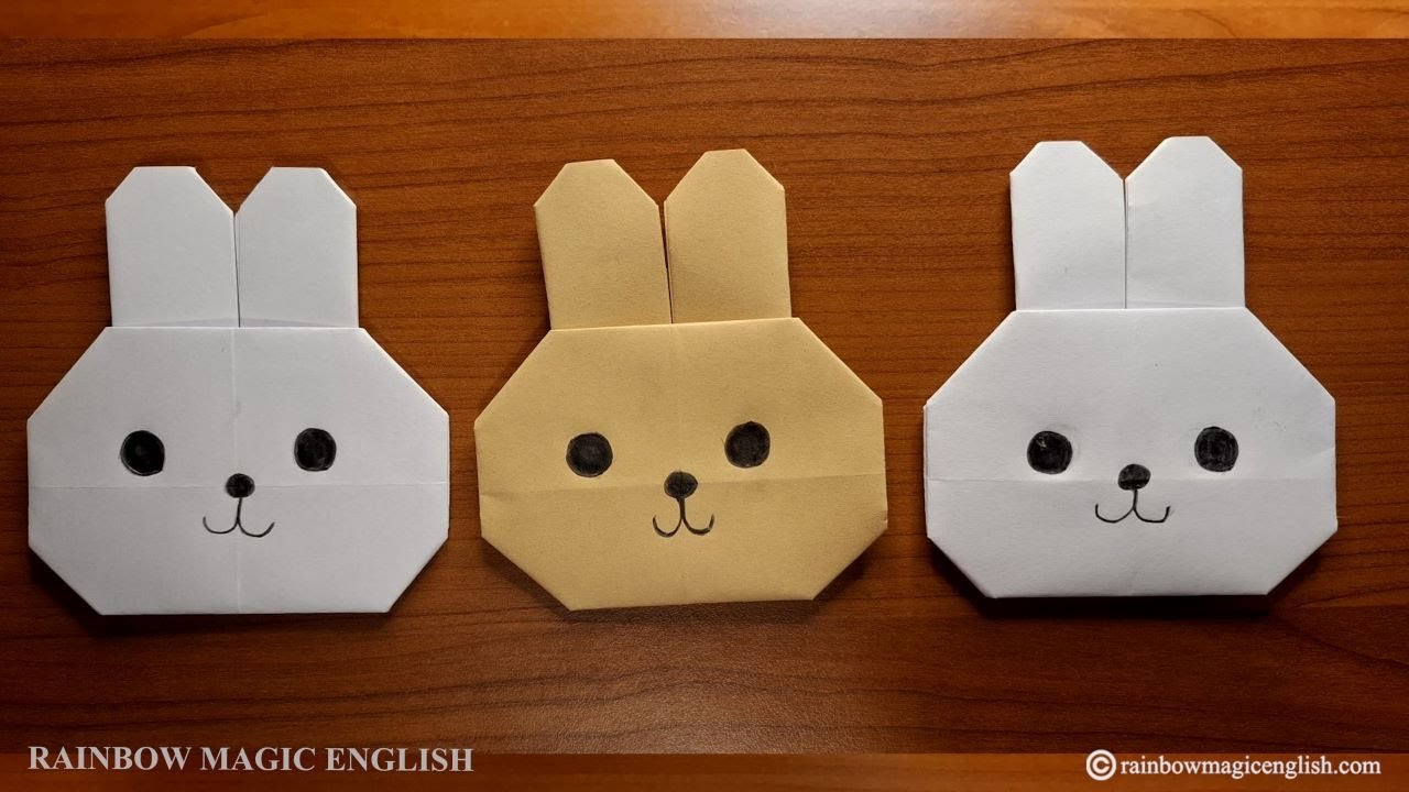 🐇 Tutorial Origami Coniglio | Come Fare un Coniglio Origami Facile - Cute Rabbit Origami