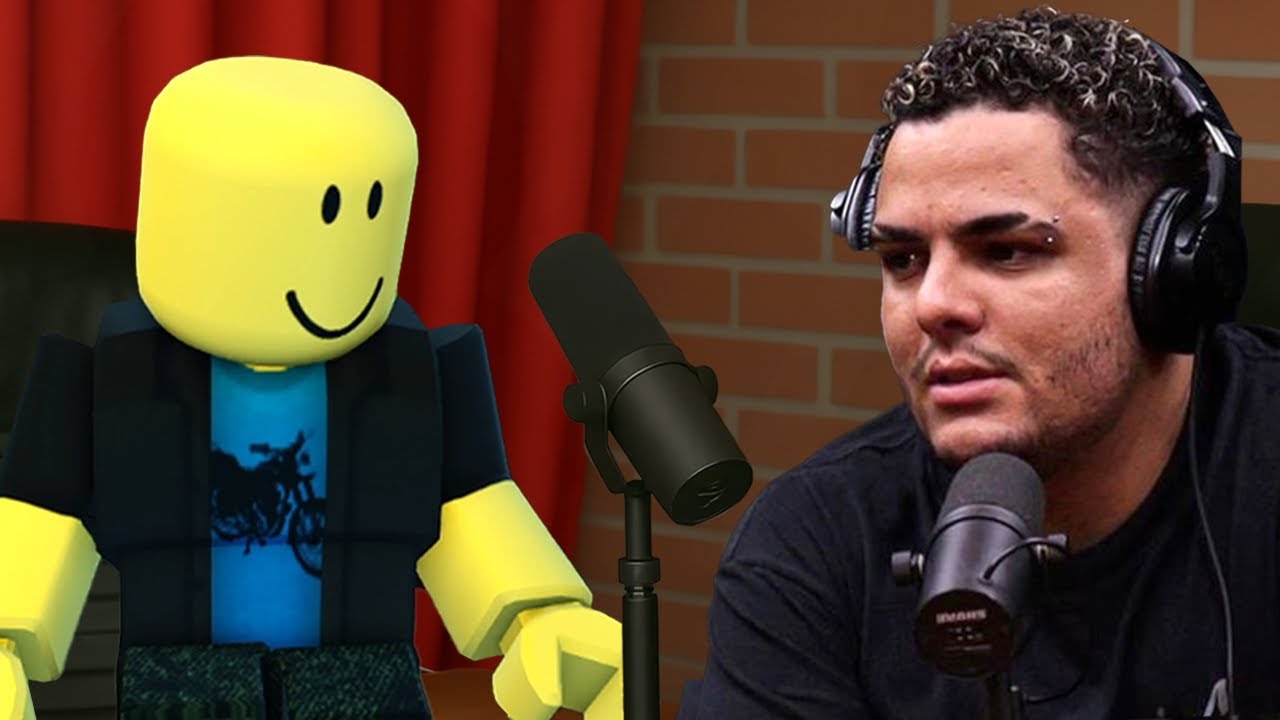 criei um PODCAST numa madrugada random no ROBLOX