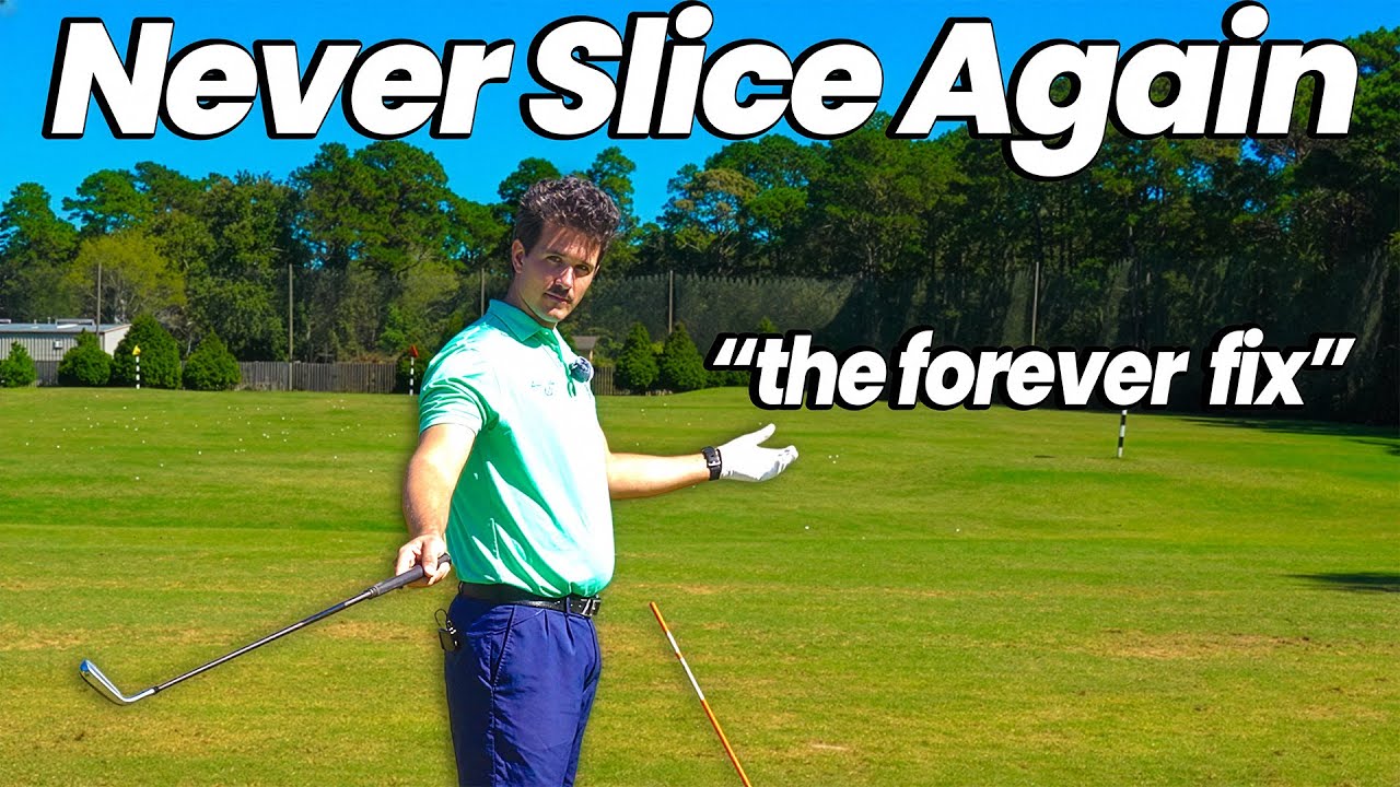 THE SLICE IS DEAD! Every golfer will draw the ball after doing this golf swing drill