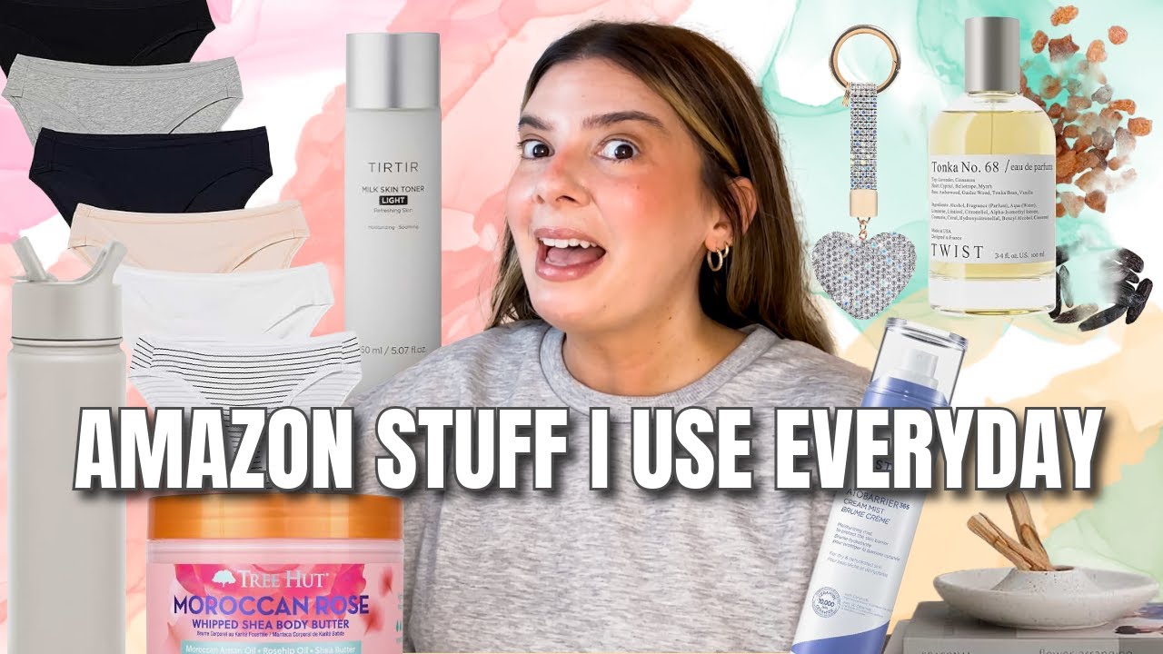 10 THINGS FROM AMAZON I USE EVERYDAY