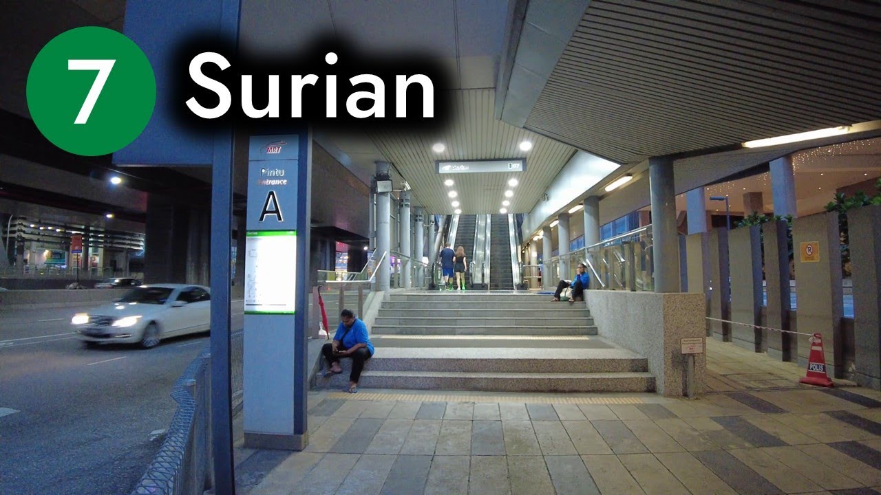 Surian MRT Station Interior & Exterior | Kajang Line