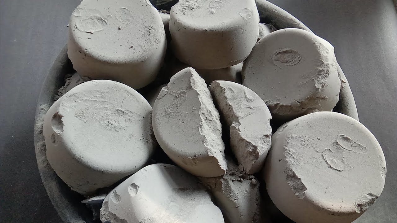 super soft silky pure cement bowls 🤤😍|Satisfying video|Asmr puppys