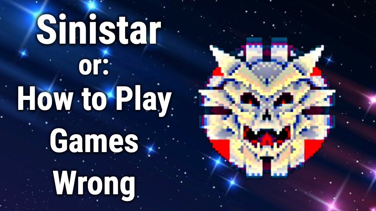 Sinistar or: How to Play Games Wrong | Big Joel