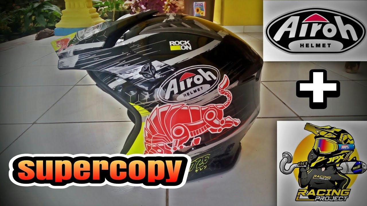 REVIEW HELM AIROH TRR TRIALS KW (JPX) L
