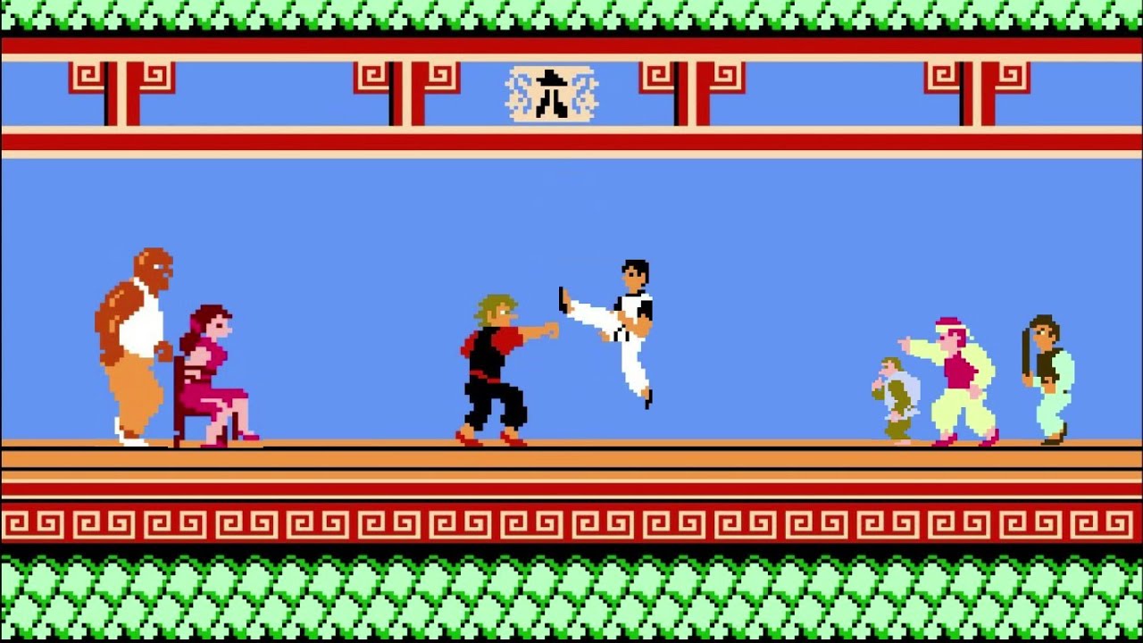 Kung-Fu Master (Spartan X) (NES) All Bosses (No Damage)