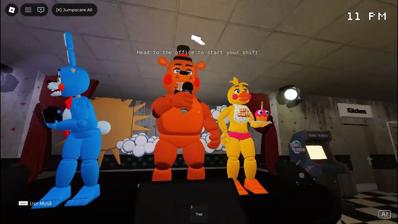 Freddy mode | Survaving FNAF co-op (FNAF 2 Pt 8)