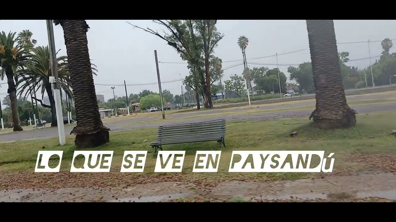 Así estaba la Playa . LO QUE SE VE EN PAYSANDÚ. 