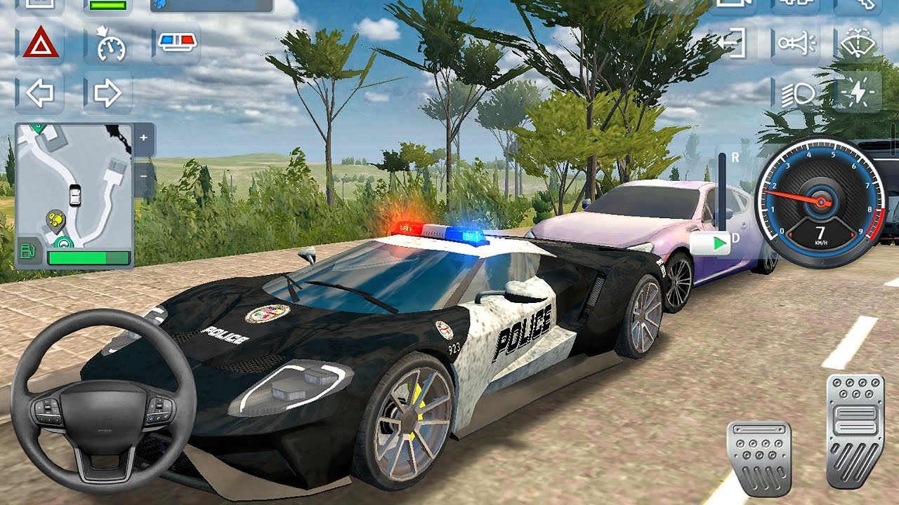 New Police Chase Simulator Game 2026 - Real Police City Car Chasing 3D: Car Game Android GamePlay