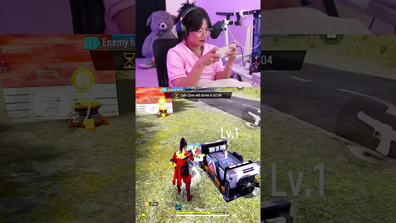 ЁШО ХАЙ 🥵 Забавный момент сразу после приземления 😂 