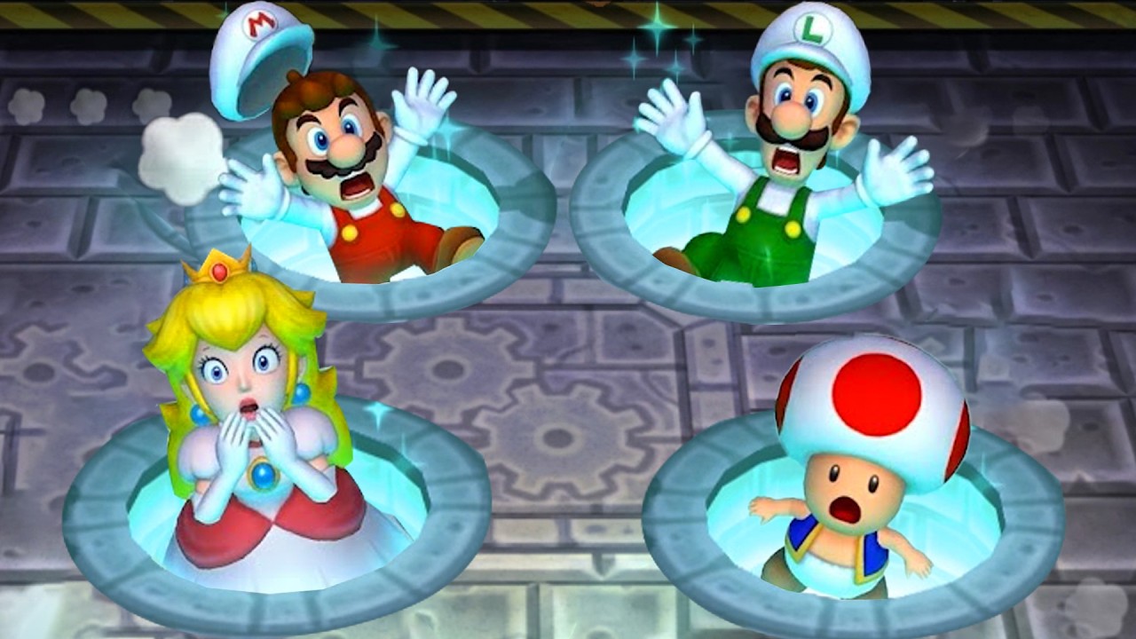 【マリオパーティ9】 ミニゲーム神対決！マリオ Vs ルイージ Vs ピーチ Vs キノピオ 激闘！