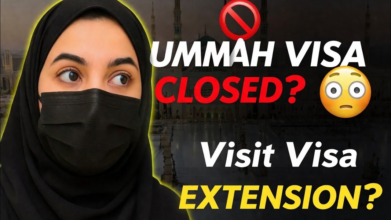 Umrah Visa Closed? 😳 Visit Visa Extension Possible? | Latest Update 22 March 2026