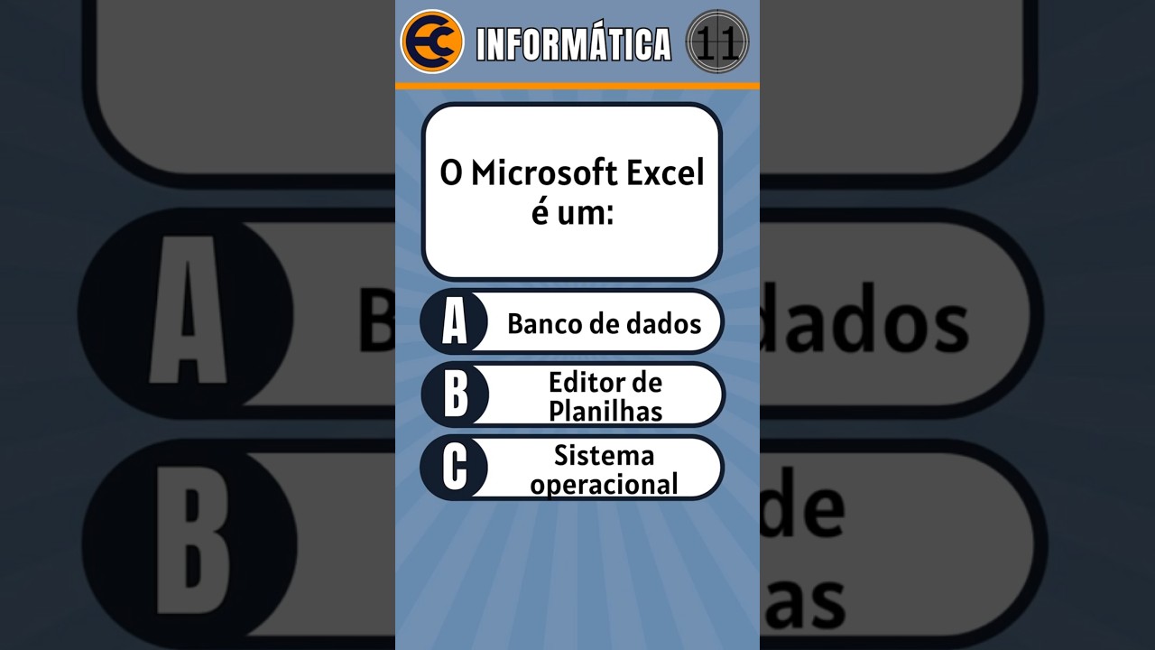 🎯 QUIZ DE INFORMÁTICA PARA CONCURSOS PÚBLICOS 2025