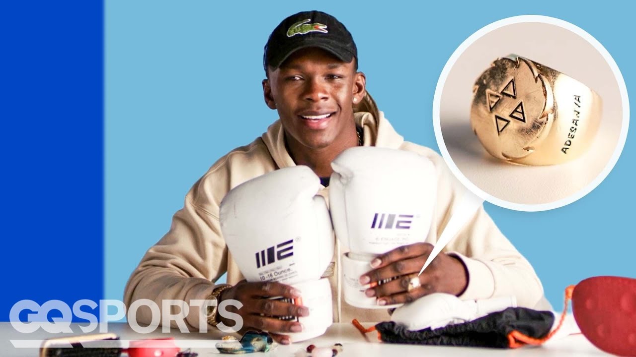 10 Things UFC Champ Israel Adesanya Can't Live Without | GQ Sports